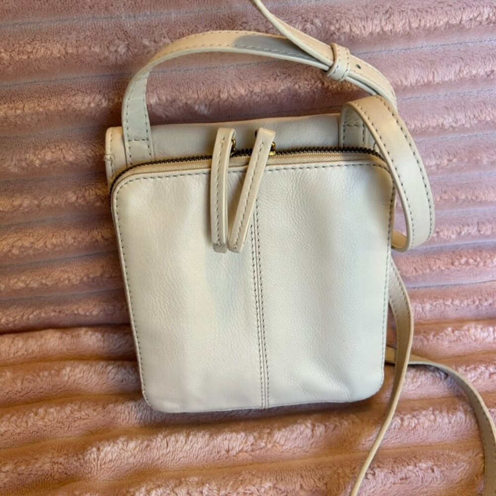 American Leather Crossbody Bag RFID Small Lightweight Travel Purse - Picture 3 of 16